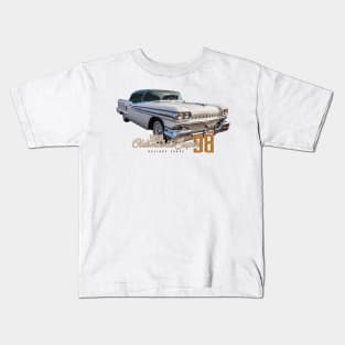 1958 Oldsmobile Super 98 Holiday Coupe Kids T-Shirt